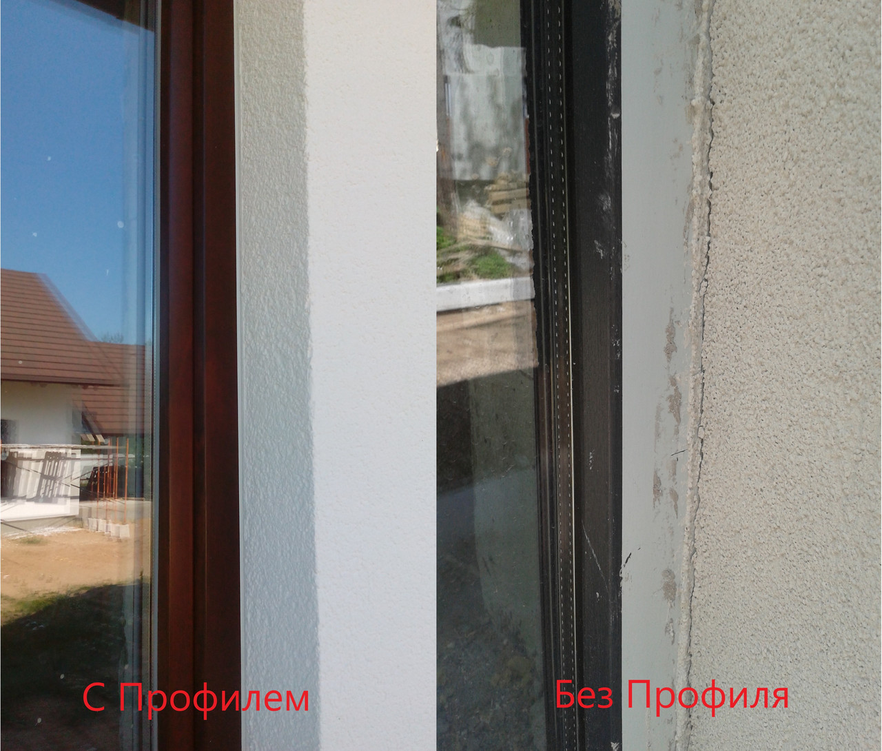 Профиль примыкания к оконным и дверным проемам с сеткой и пыльником Profigips, 6 мм х 3м, белый - фото 9 - id-p107259920