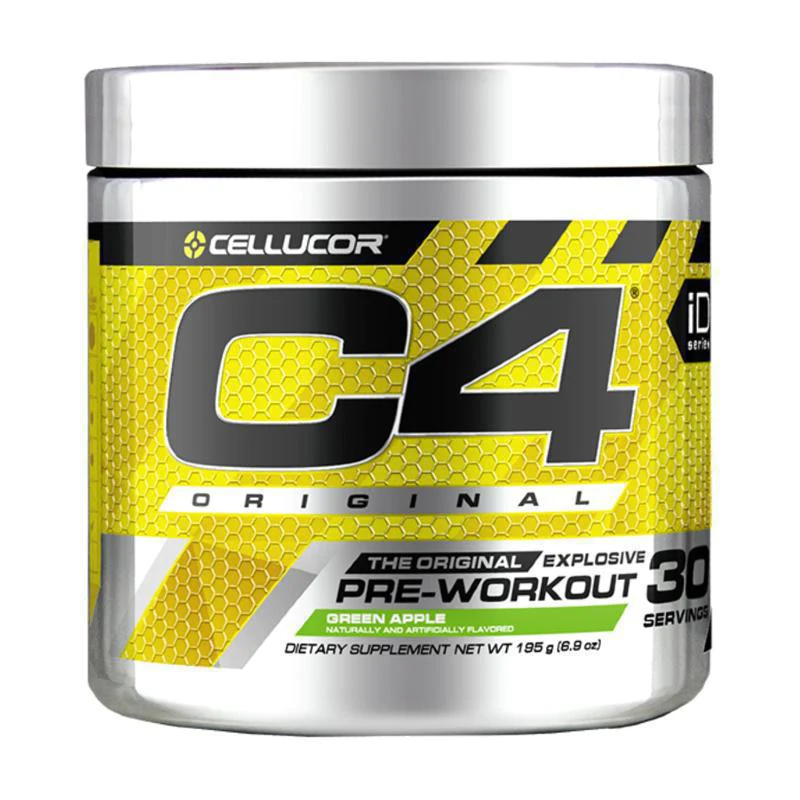 Предтренировочный комплекс C4 Explosive Energy, 390 g, Cellucor Яблоко - фото 1 - id-p108130530