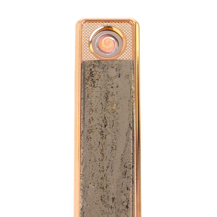 Зажигалка USB из камня пирит 126157 - фото 2 - id-p109299108