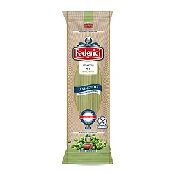 Federici    Изделия макаронные без глютена из зеленого гороха Спагетти, 250 г