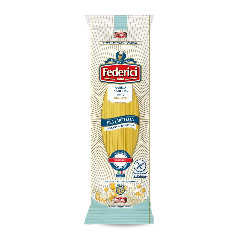 Макароны Лингвини Federici, без глютена, 250 г