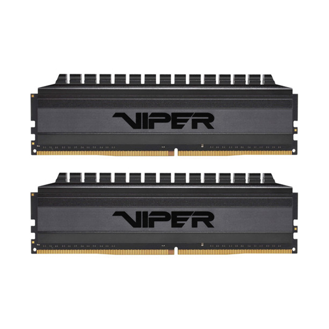 Комплект модулей памяти Patriot Viper 4 Blackout PVB48G320C6K DDR4 8GB (Kit 2x4GB) 3200MHz - фото 2 - id-p109306159