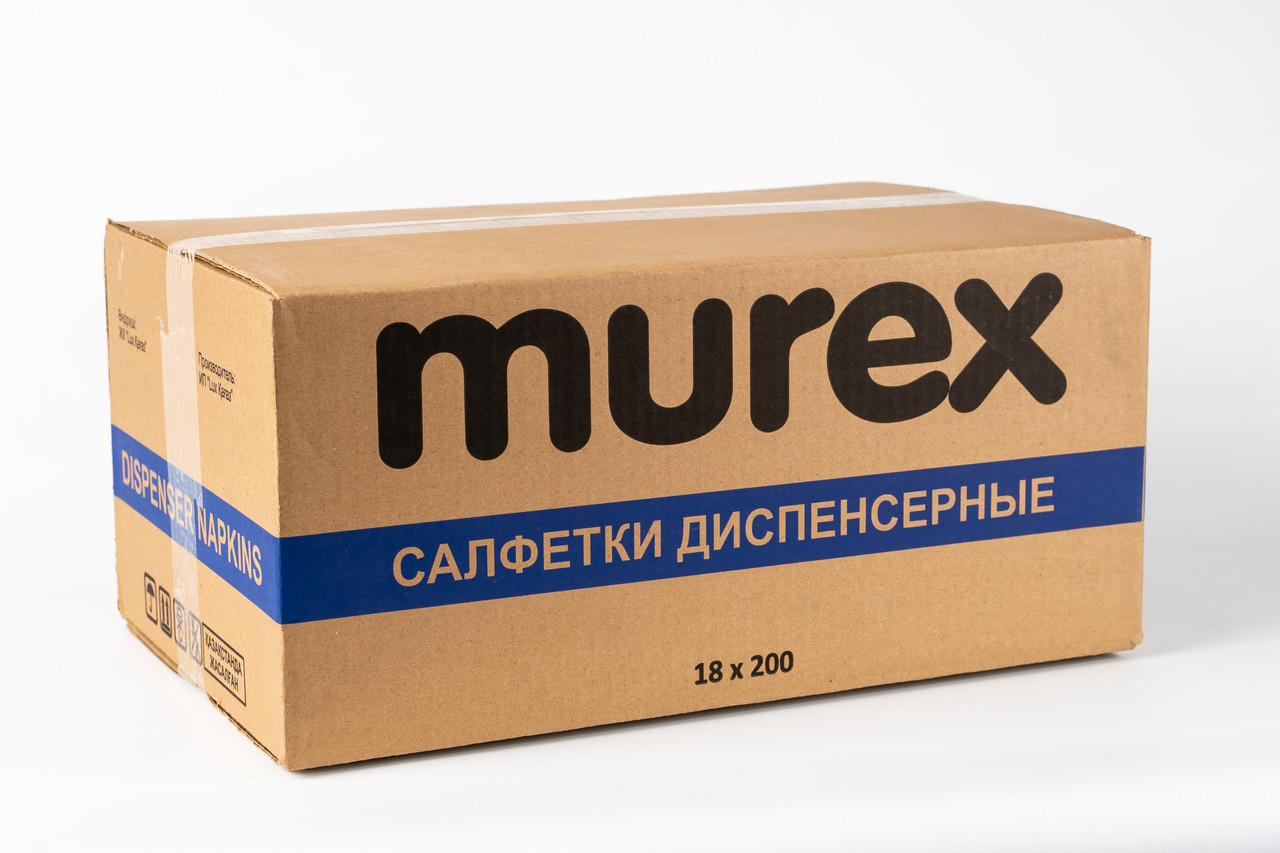 Салфетки диспенсерные MUREX, 18 пачек по 200 листов - фото 1 - id-p83226546