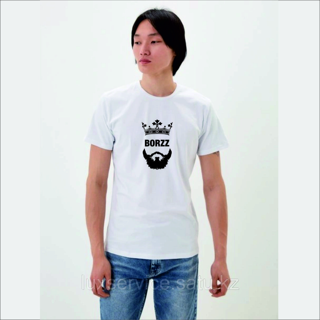 Мужская футболка Коллекция "I love KZ" (только оптом) - фото 2 - id-p109298406