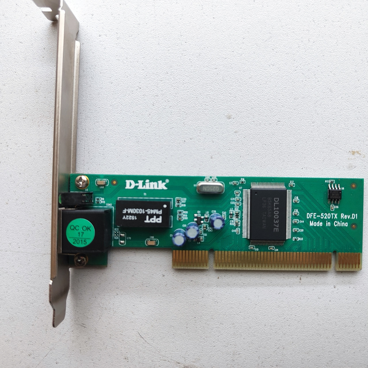 Сетевая карта D-Link DFE-520TX 10, 100 Мбит, с 802.3, 3u, 3x, NWAY PCI, OEM - фото 2 - id-p109307120