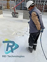 Бесшовная напыляемая Гидроизоляция под ключ. Ремонт и восстановление.