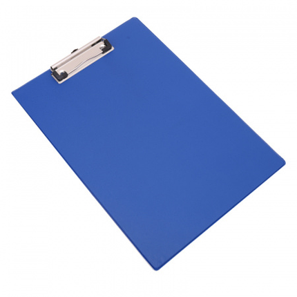 Папка-планшет DELI, А4, 0,18 мм, синяя, фото 2