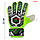 Перчатки вратарские футбольные зеленые (размер 6 - S), фото 2