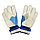 Перчатки вратарские футбольные голубые (размер 7 - M), фото 3