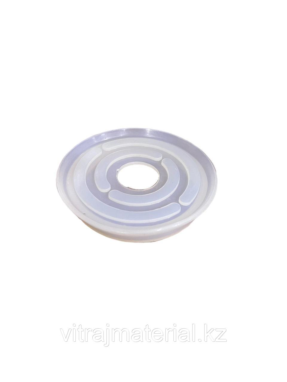 Белая силиконовая резина для криволинейного станка 88*68*24 мм. - фото 1 - id-p109311450