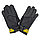 Перчатки вратарские футбольные Ювентус белые (размер 7- M), фото 3