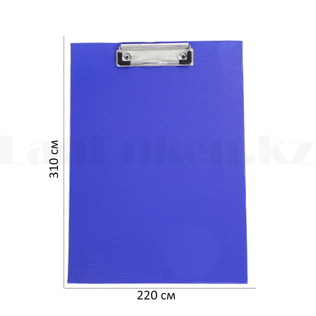 Планшет с зажимом для бумаги А4 ПВХ синяя - фото 2 - id-p109312055