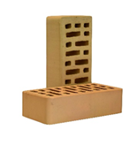 Кирпич одинарный облицовочный цвет Сахара М150. Казахстан