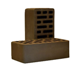 Кирпич утолщенный облицовочный Шоколад М150. Казахстан, фото 1