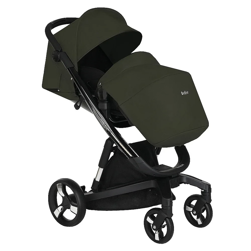 EBE Коляска 2 в1 I-Stop Night Green/Black