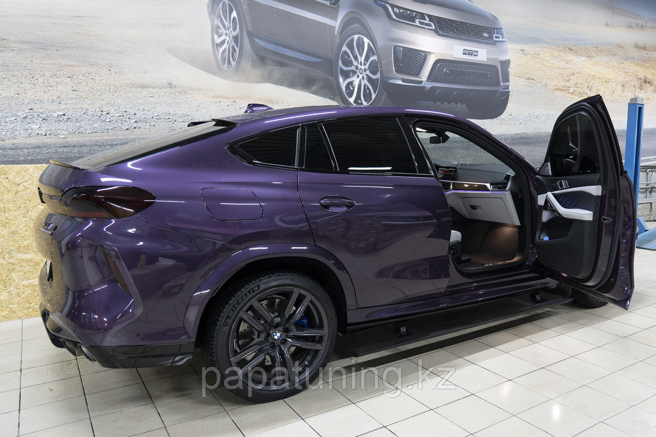 Пороги выдвижные электрические ОЕМ для BMW X6M F95/F96 2019- - фото 6 - id-p109297069