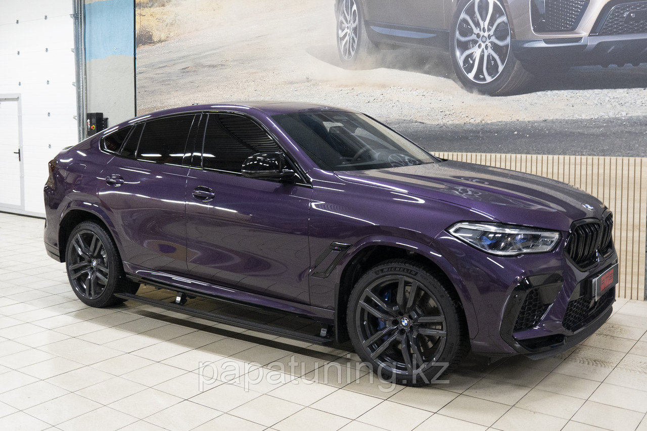 Пороги выдвижные электрические ОЕМ для BMW X6M F95/F96 2019- - фото 9 - id-p109297069