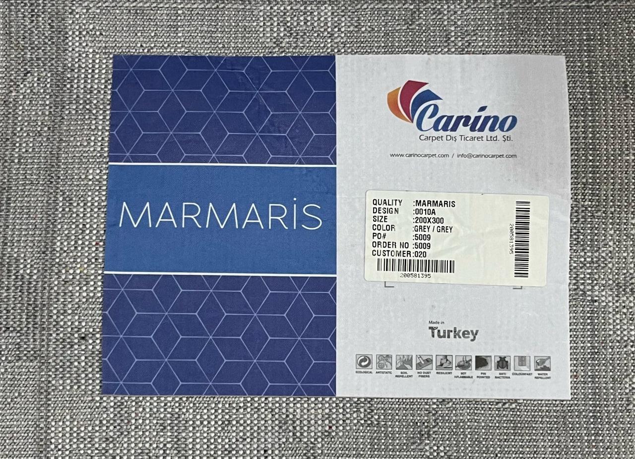 Marmaris ковер 200x400 см, 0010A Grey/Grey - фото 3 - id-p109314093