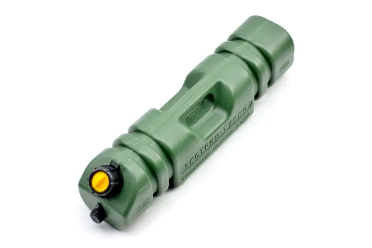 Канистра пластиковая для технических жидкостей зеленая 6л. ЭКСТРИМ ТУРБО KANTURBO6LGR, фото 1