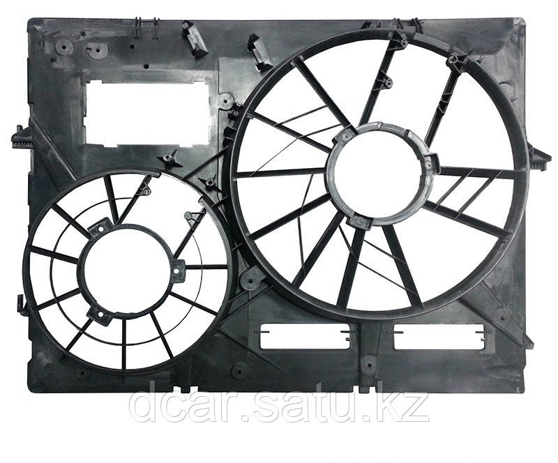 Диффузор радиатора VW TOUAREG 03-10 /AUDI Q7 06- - фото 1 - id-p109315984