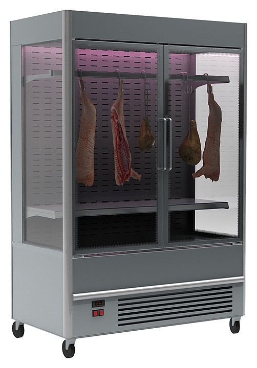 Горка холодильная Carboma FC 20-07 VV 1,3-3 X7 0430 (распашные двери, структурный стеклопакет) - фото 1 - id-p109320275