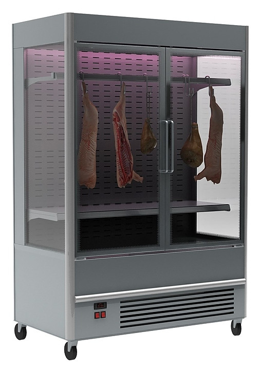 Горка холодильная Carboma FC 20-08 VV 1,0-3 X7 0430 (распашные двери, структурный стеклопакет) - фото 1 - id-p109320279