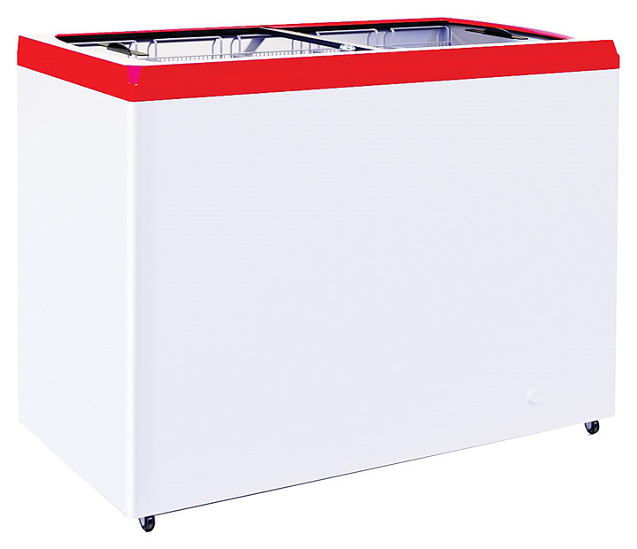Ларь морозильный ITALFROST (CRYSPI) CF400F + 5 корзин (красный) - фото 1 - id-p109319549