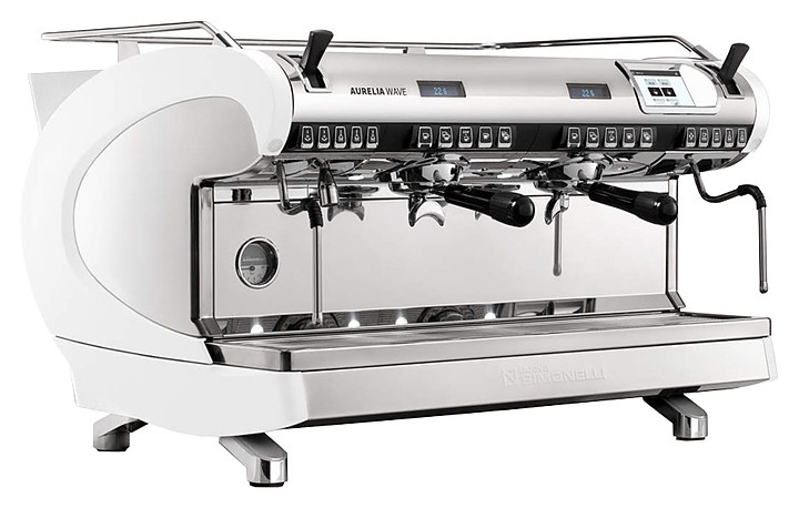 Кофемашина Nuova Simonelli Aurelia WAVE T3 2 Gr V pearl white - фото 1 - id-p109320463