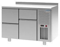 Стол холодильный POLAIR TM2-21-G с бортом