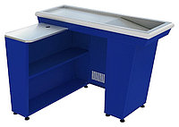 Кассовый бокс Марихолодмаш КБ-1,5-1Н одинарный накопитель (синий)