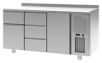 Стол холодильный POLAIR TM3-130-G с бортом
