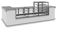 Витрина кондитерская встраиваемая Carboma KC71-130 VV 0,9-1 Built-In COSMO закрытая