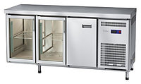 Стол холодильный Abat СХС-60-02 (1 дверь, 2 двери-стекло, без борта)