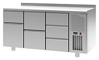 Стол холодильный POLAIR TM3GN-123-G с бортом