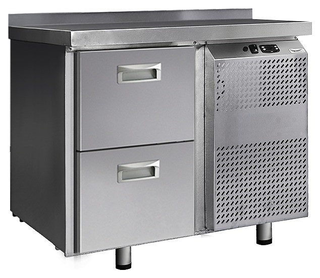 Стол холодильный Finist СХС-700-0/2 (боковой холодильный агрегат) - фото 1 - id-p109324830