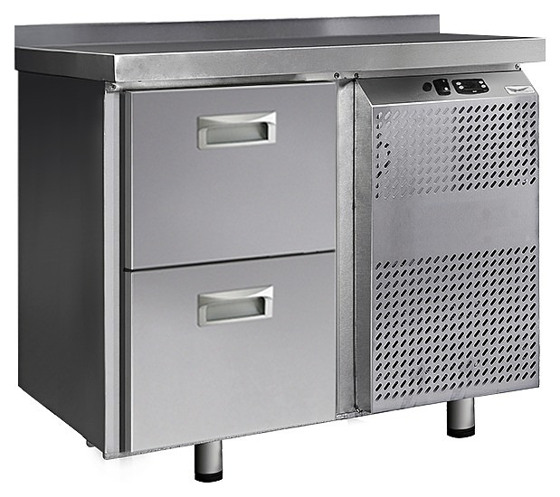 Стол холодильный Finist СХС-600-0/2 (боковой холодильный агрегат) - фото 1 - id-p109324831