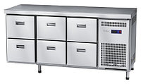 Стол холодильный Abat СХС-70-02 (6 ящиков, без борта)