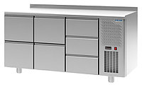 Стол холодильный POLAIR TM3GN-223-G с бортом
