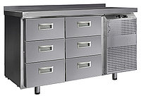 Стол морозильный Finist НХС-600-0/6 (боковой холодильный агрегат)