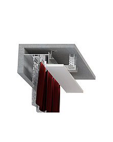 Угловой скрытый карниз М 02 Черный