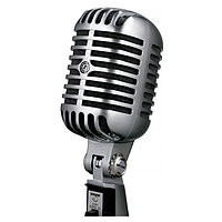 Shure 55SH SERIES II қосқышы бар динамикалық кардиоидты вокалды микрофон