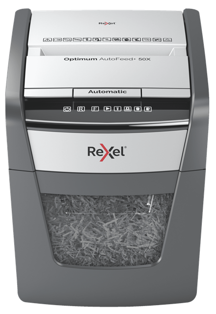 Шредер Rexel Optimum AutoFeed 50X с автоподачей P-4