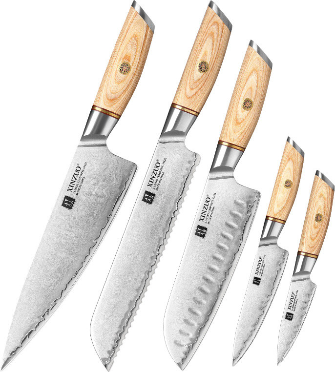 XINZUO набор ножей B37S-A5 5 шт - фото 1 - id-p109329343