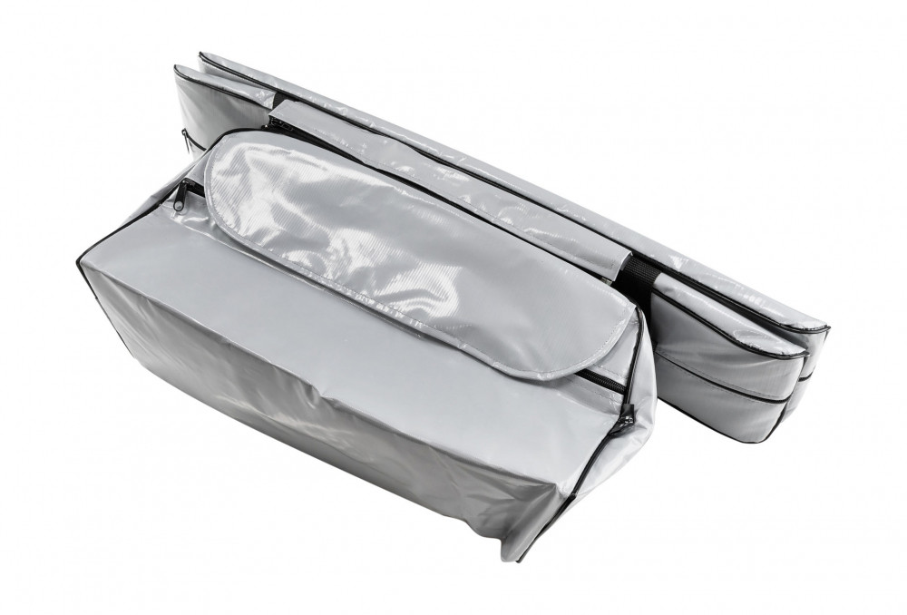 Накладка ПАТРИОТ на сиденье лодки-сумка-рундук из ткани пвх (мягкая сид. + сидушка с сумкой ) 65х20 - фото 1 - id-p109307406
