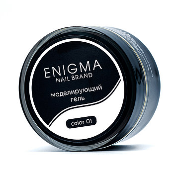 Гель для наращивания Enigma Builder gel clear #01, 50мл