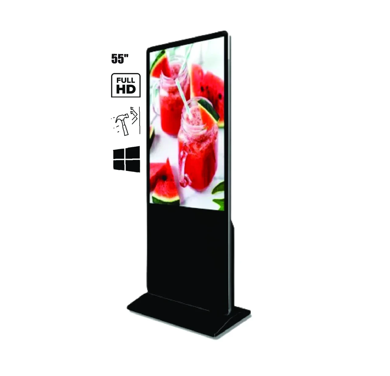 ZAX 550 напольная панель экран (ЖК-экран для внутренней рекламы) - фото 3 - id-p109330984