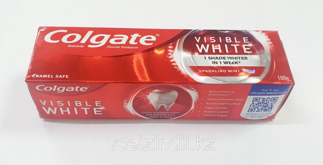 Зубная паста  отбеливающая Visible White, Colgate 100 гр, ИНДИЯ