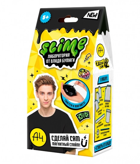 СЛАЙМ Slime лаборатория Влад А4, Crunch slime в ассортименте
