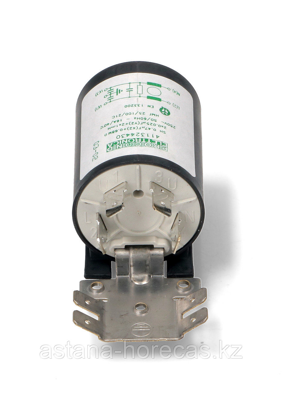 Конденсатор (сетевой фильтр) подавления радиопомех 0,47µF стиральной машины BOSCH /CAP214UN / - фото 2 - id-p108017651