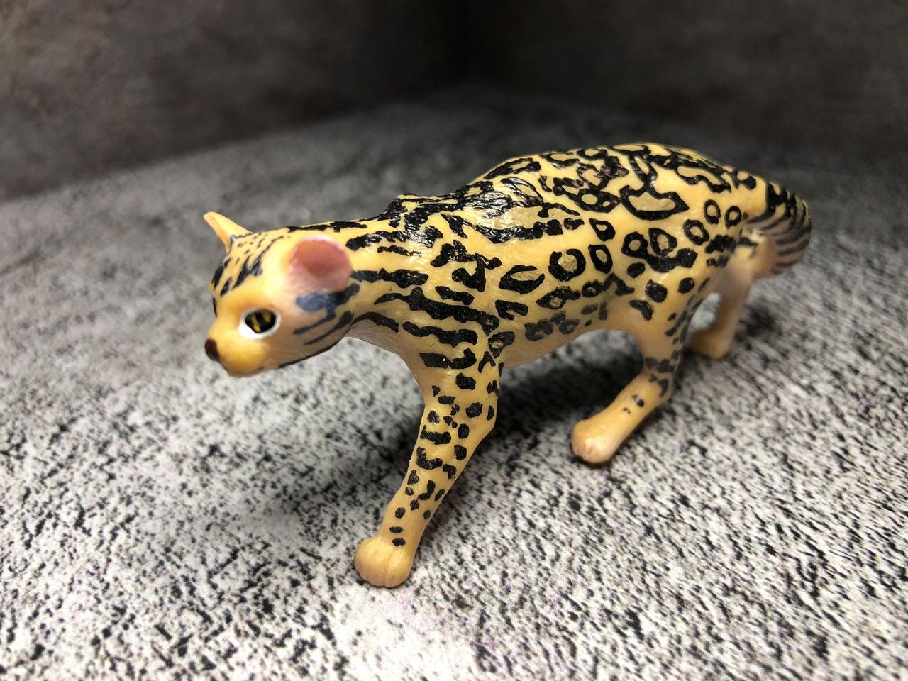 Derri Animals Фигурка Дикая Кошка Оцелот, 9 см. 88119, фото 1